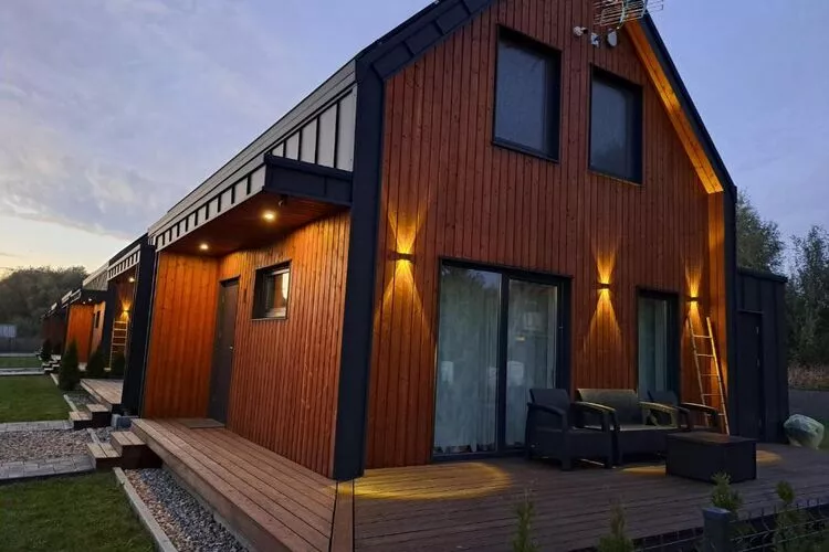 Połowa domu wakacyjnego przy plaży w Stepnicy-Exterior summer