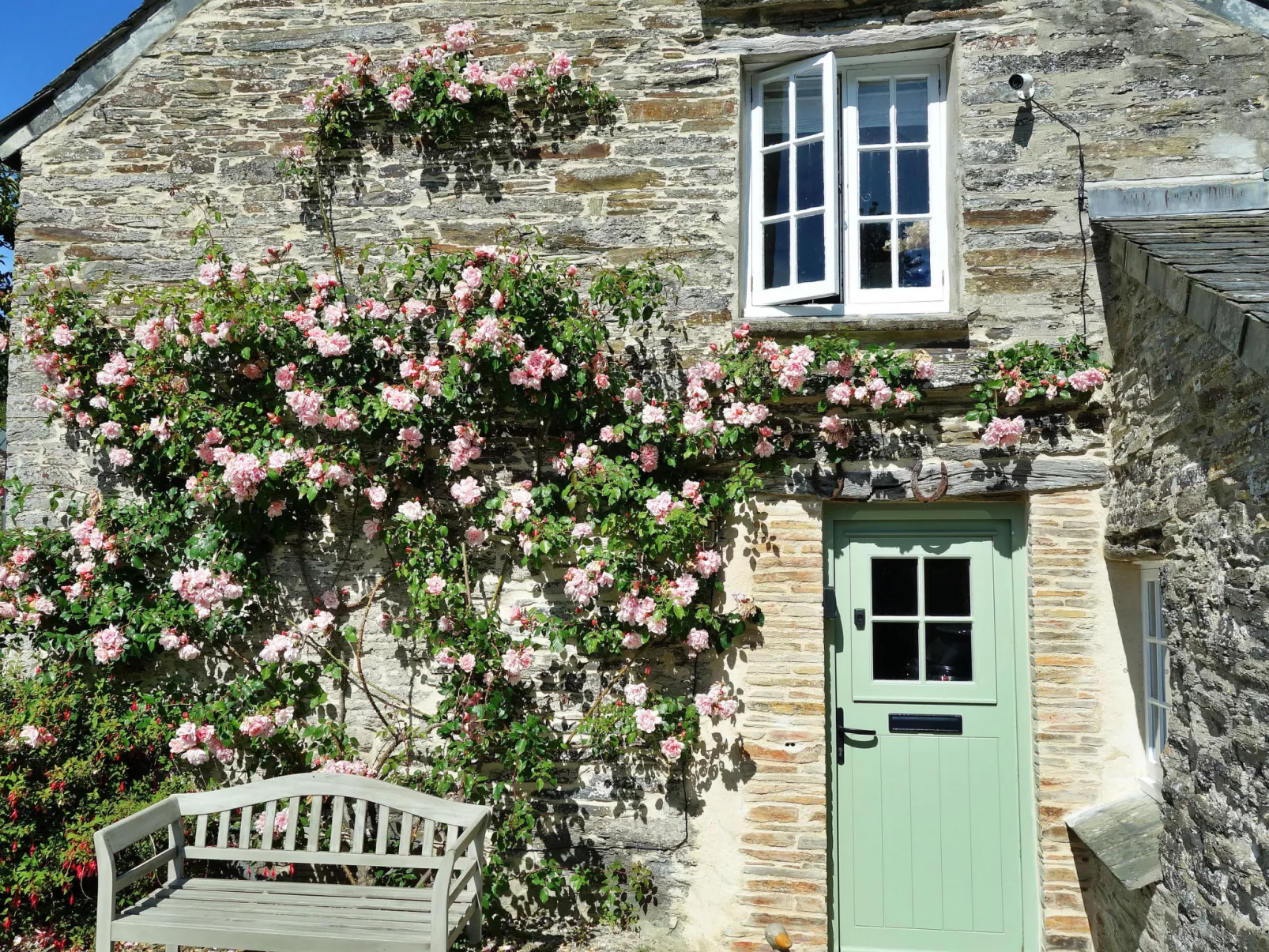 Porthcothan Mill Cottage - Draußen