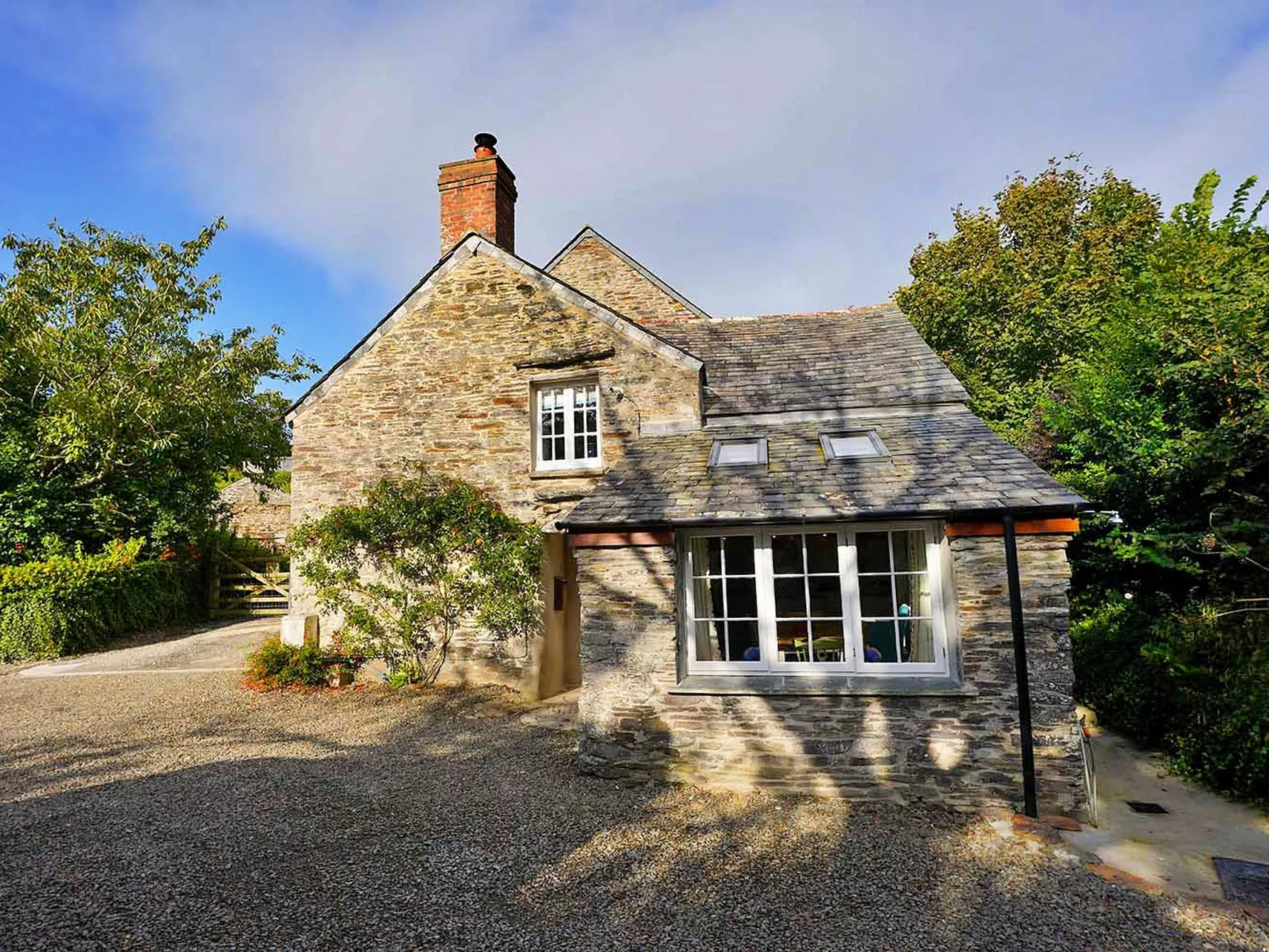 Porthcothan Mill Cottage - Draußen