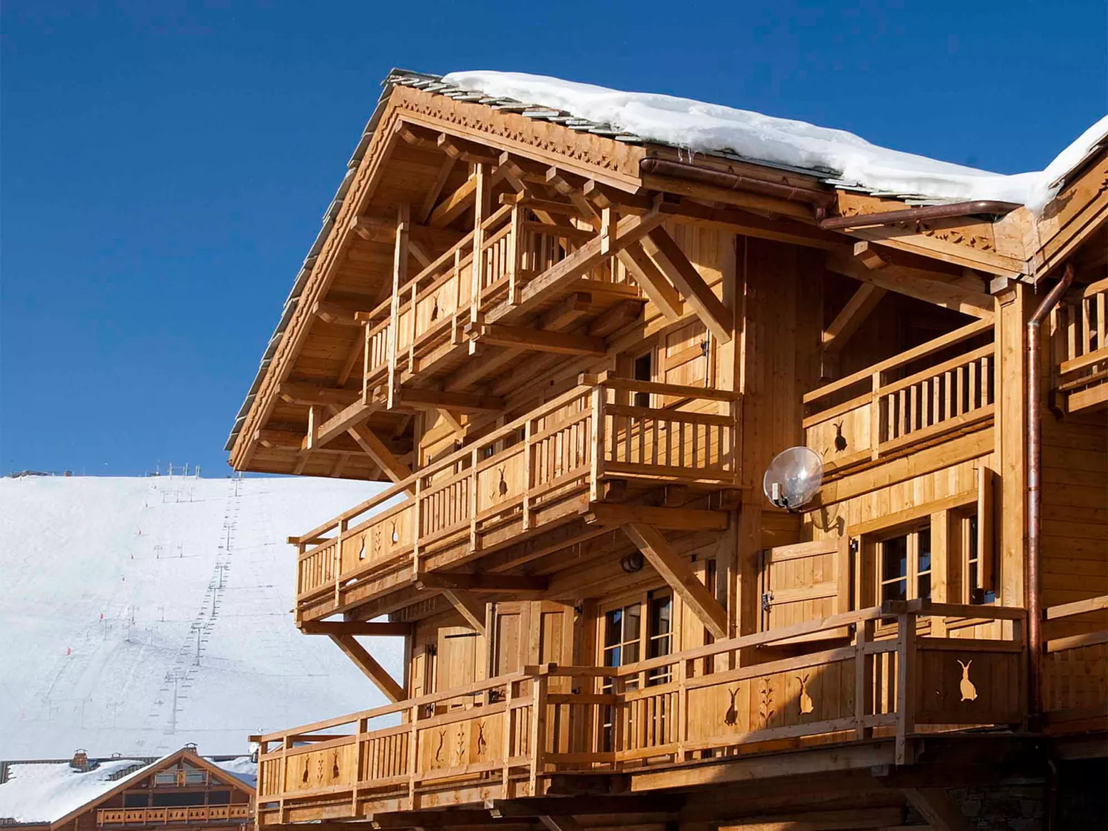 Chalet Lièvre Blanc - Draußen