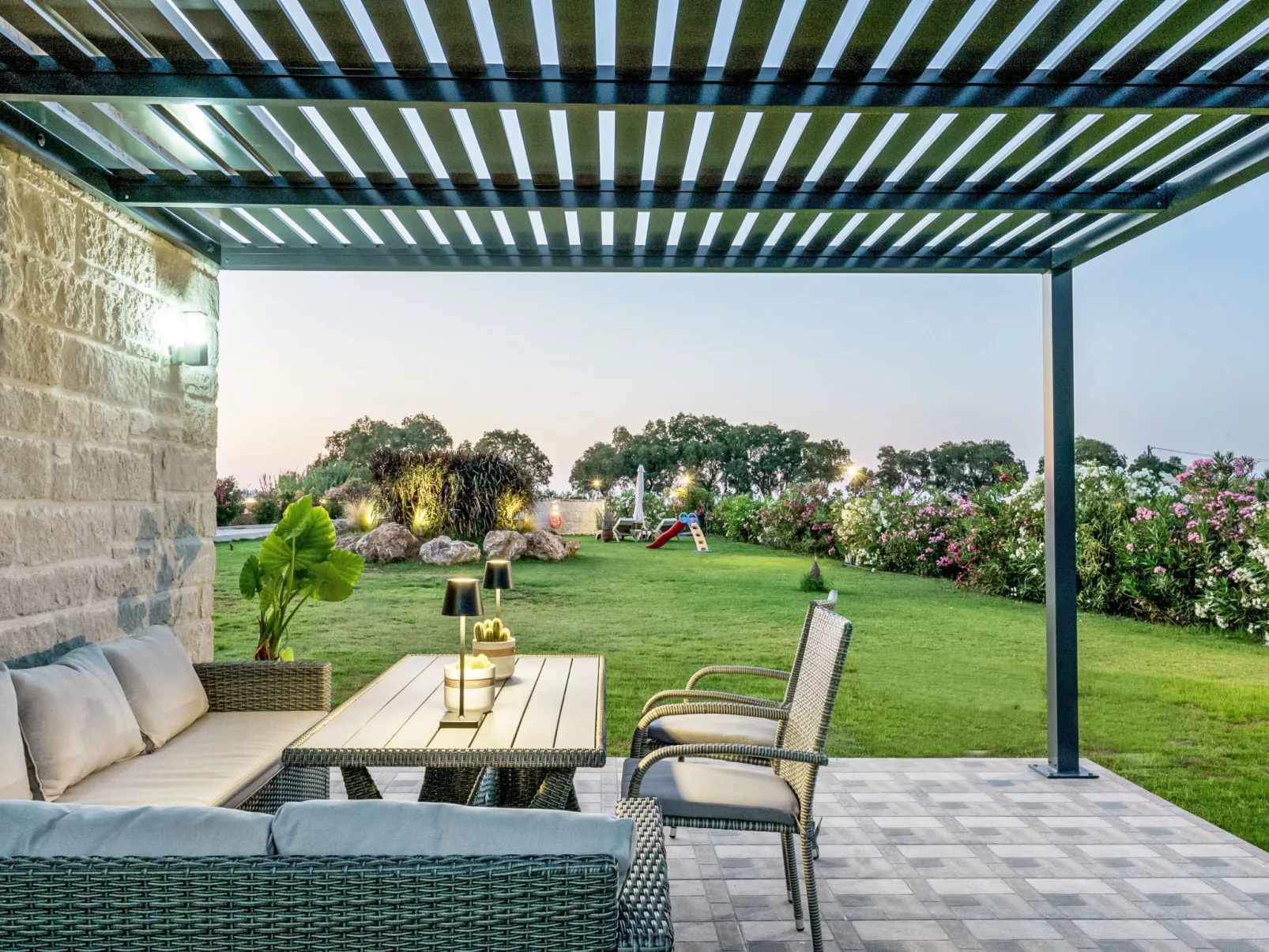 Neue Strandvilla SixStars in Chania, mit Sauna - Dedans