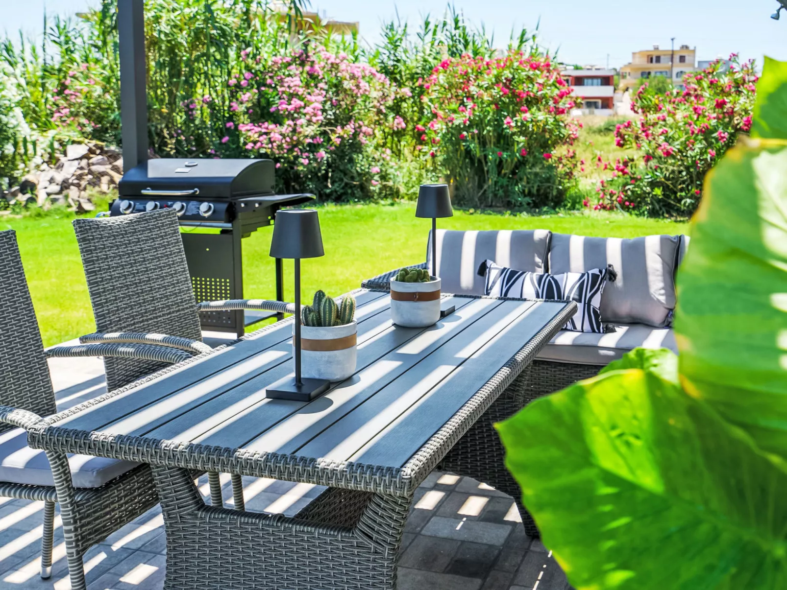 Neue Strandvilla SixStars in Chania, mit Sauna - Dehors