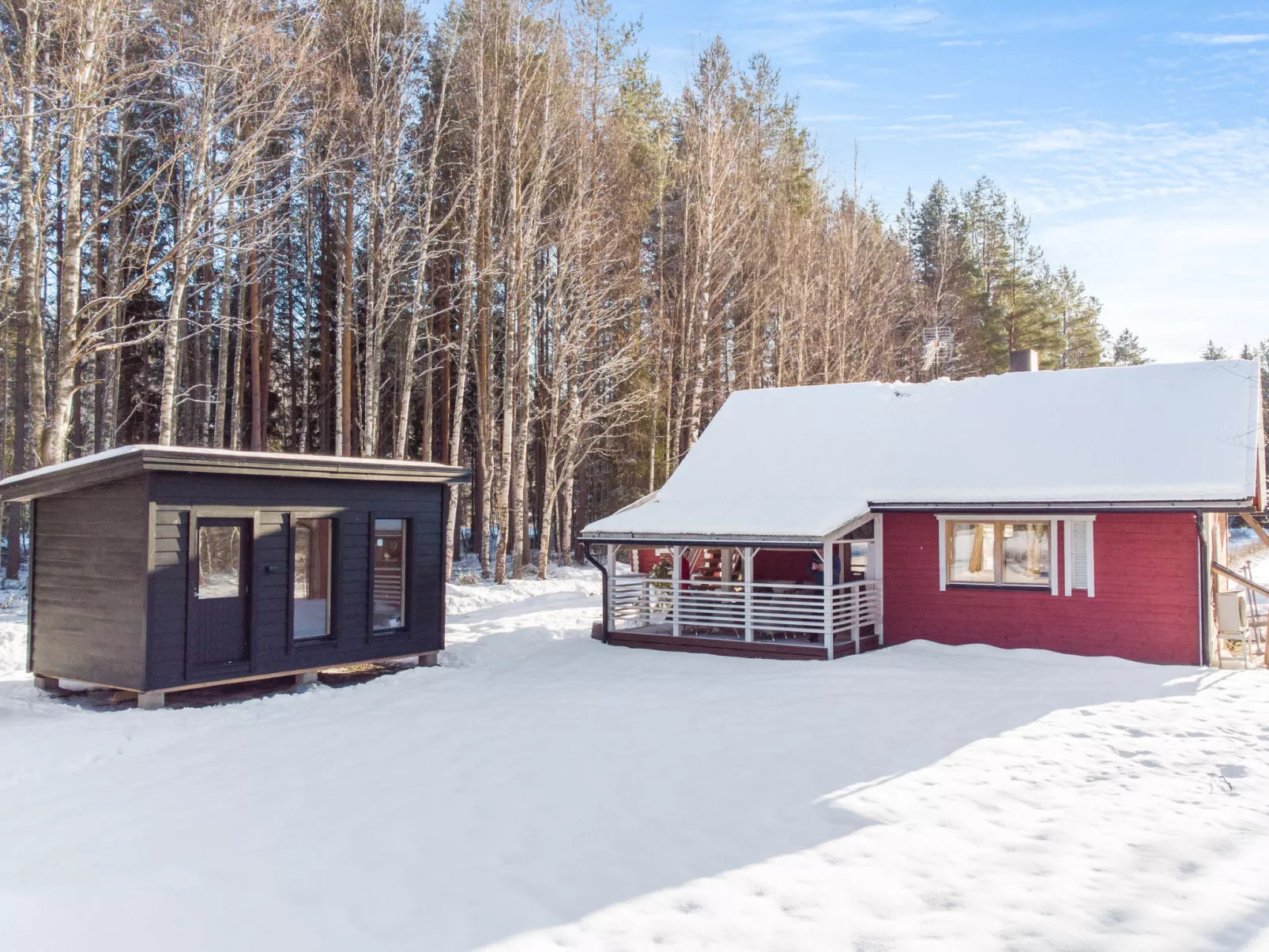 Ruokovirran mökki - Dedans