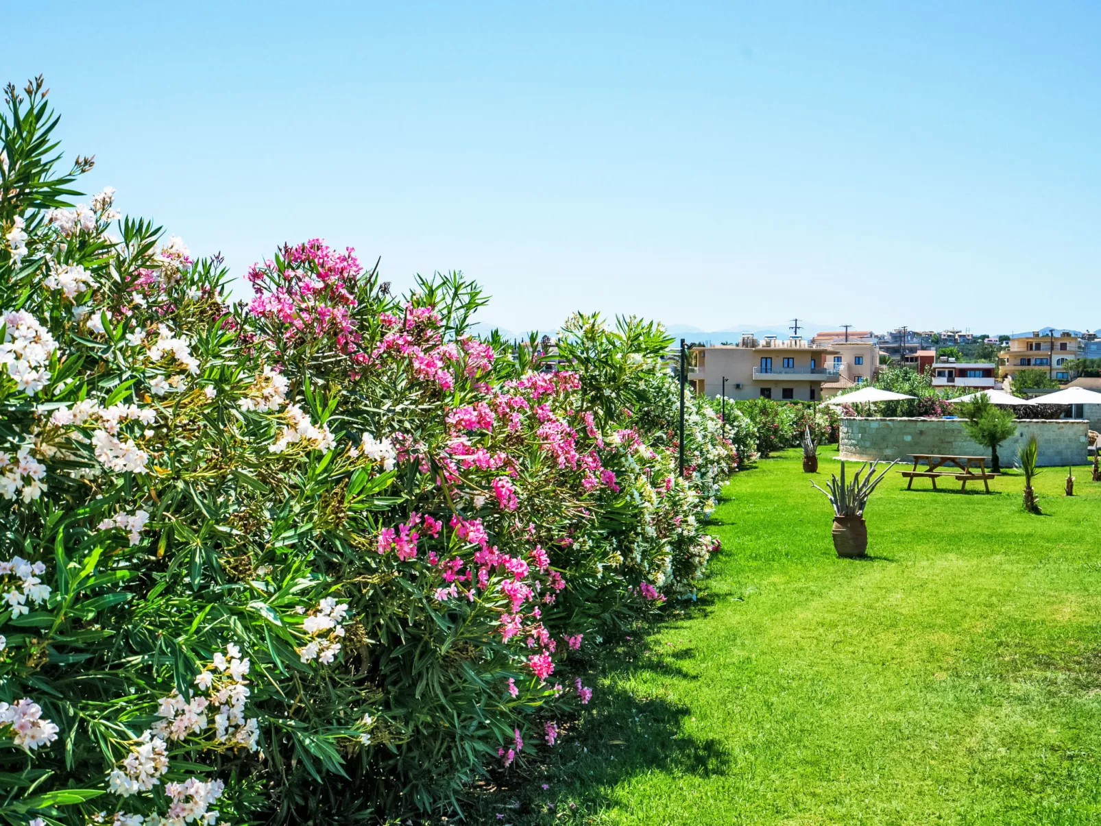 Neue Strandvilla SixStars in Chania, mit Sauna - Dehors