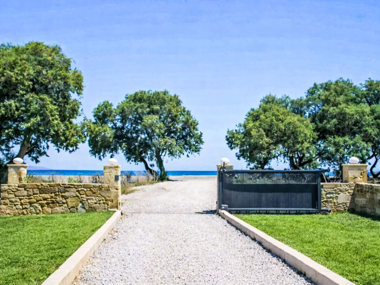 Neue Strandvilla SixStars in Chania, mit Sauna - Dehors