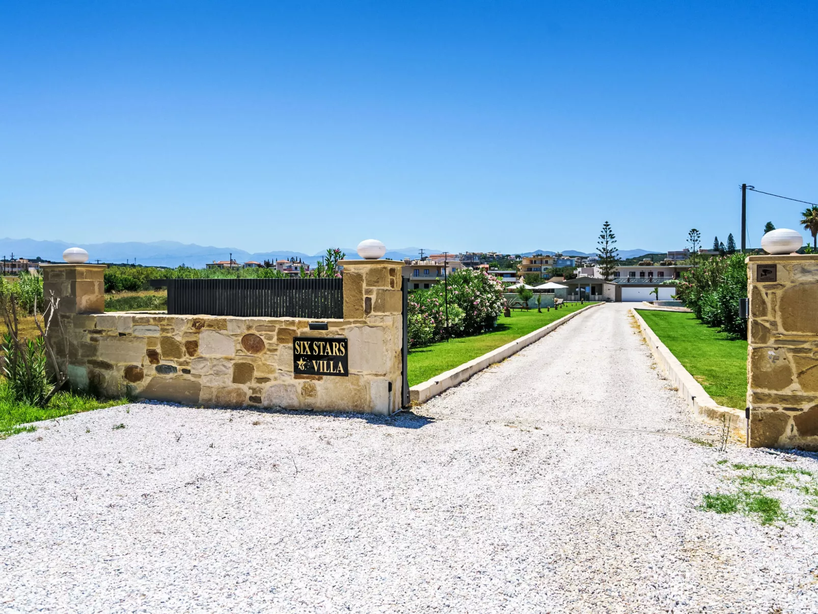 Neue Strandvilla SixStars in Chania, mit Sauna - Dehors