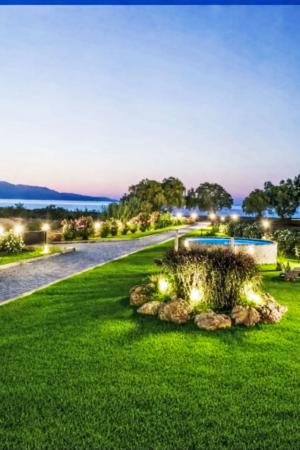 Neue Strandvilla SixStars in Chania, mit Sauna - Dehors