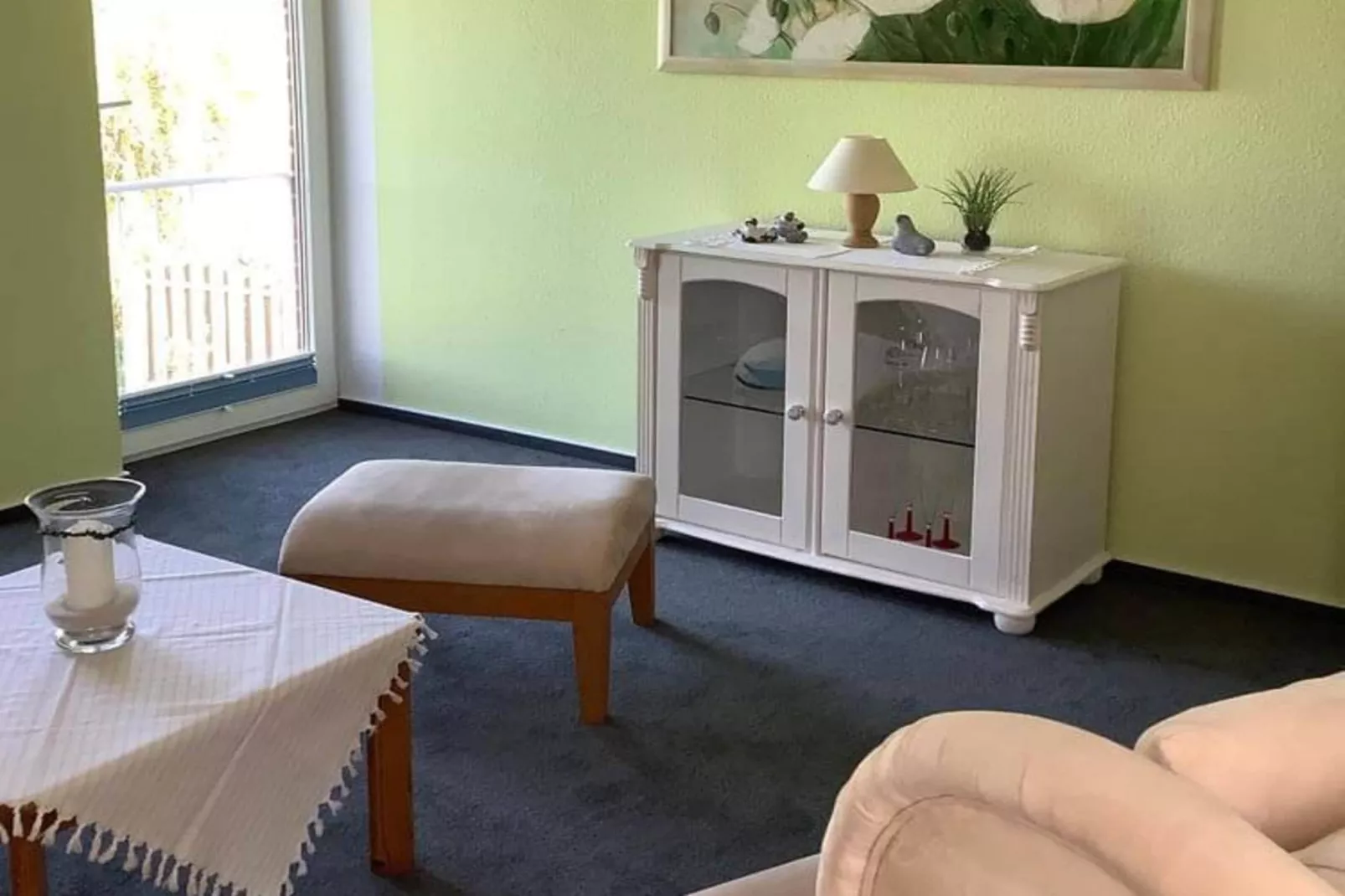 Schlagsdorf 40 Weiter Feldblick ganzes Haus - Salon