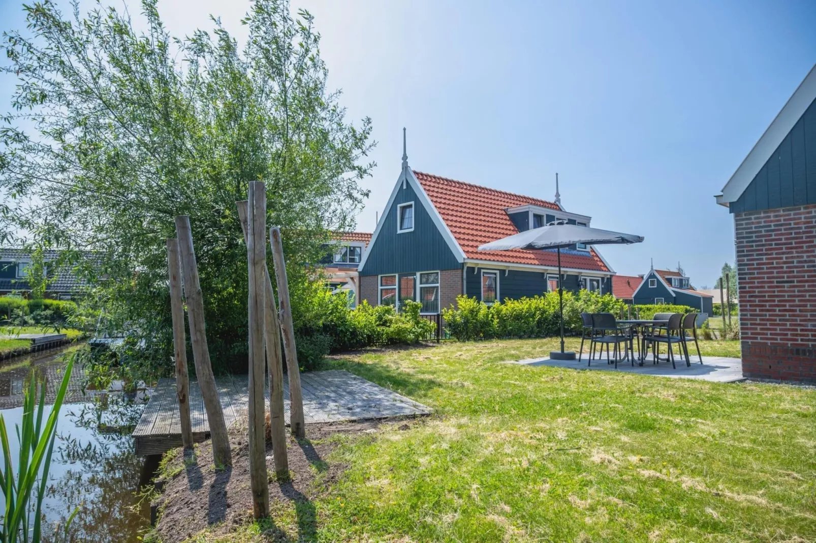 Waterland  6 personen - Gardens in summer