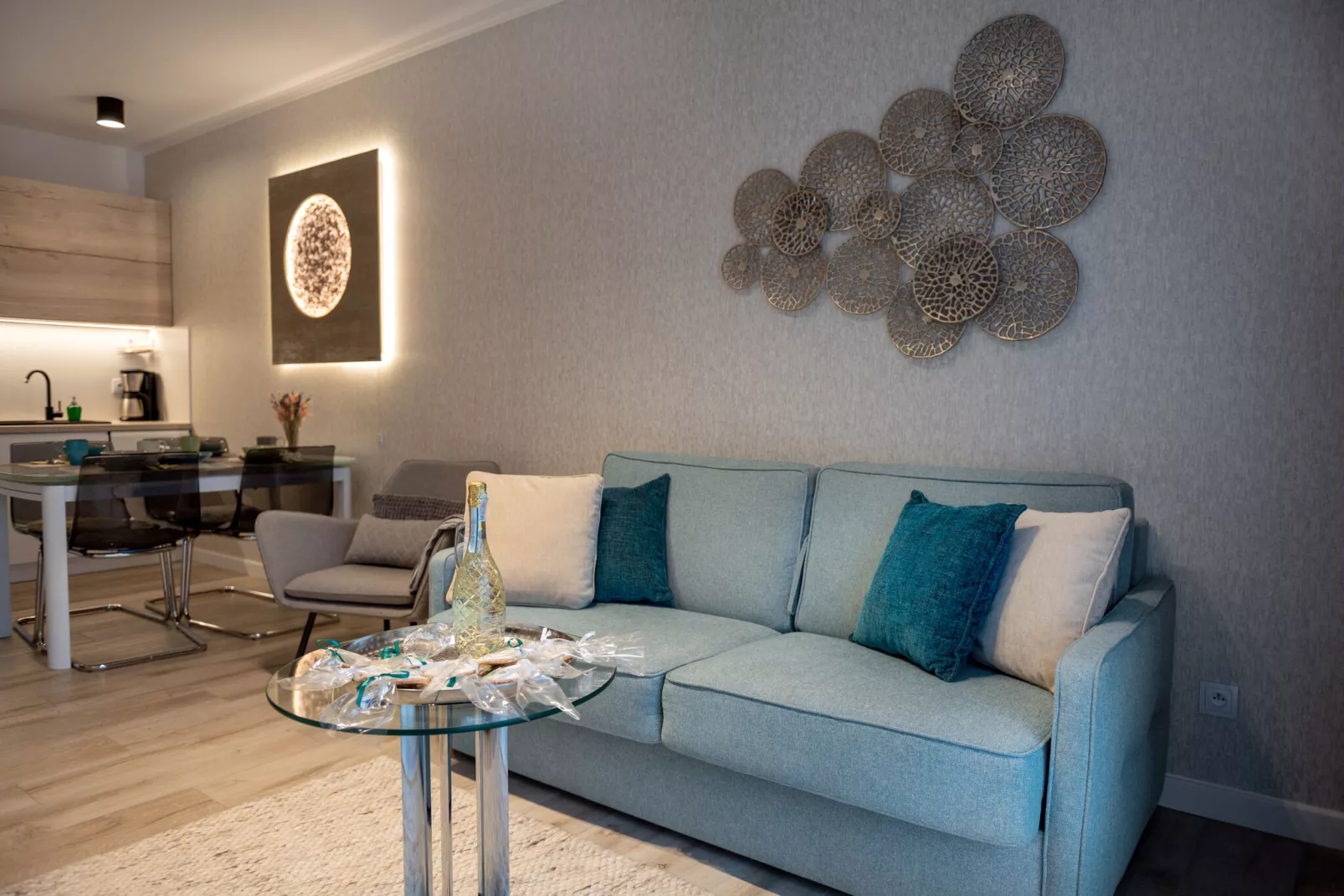 Apartament Platinum Szczecińska 23/46 Rewal-Living room