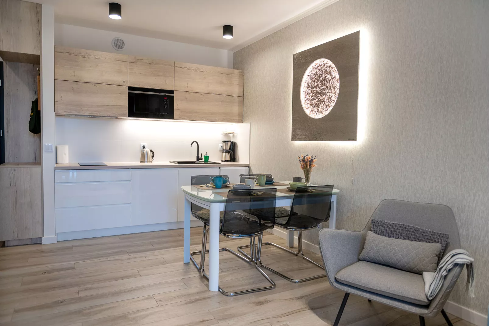 Apartament Platinum Szczecińska 23/46 Rewal-Living room
