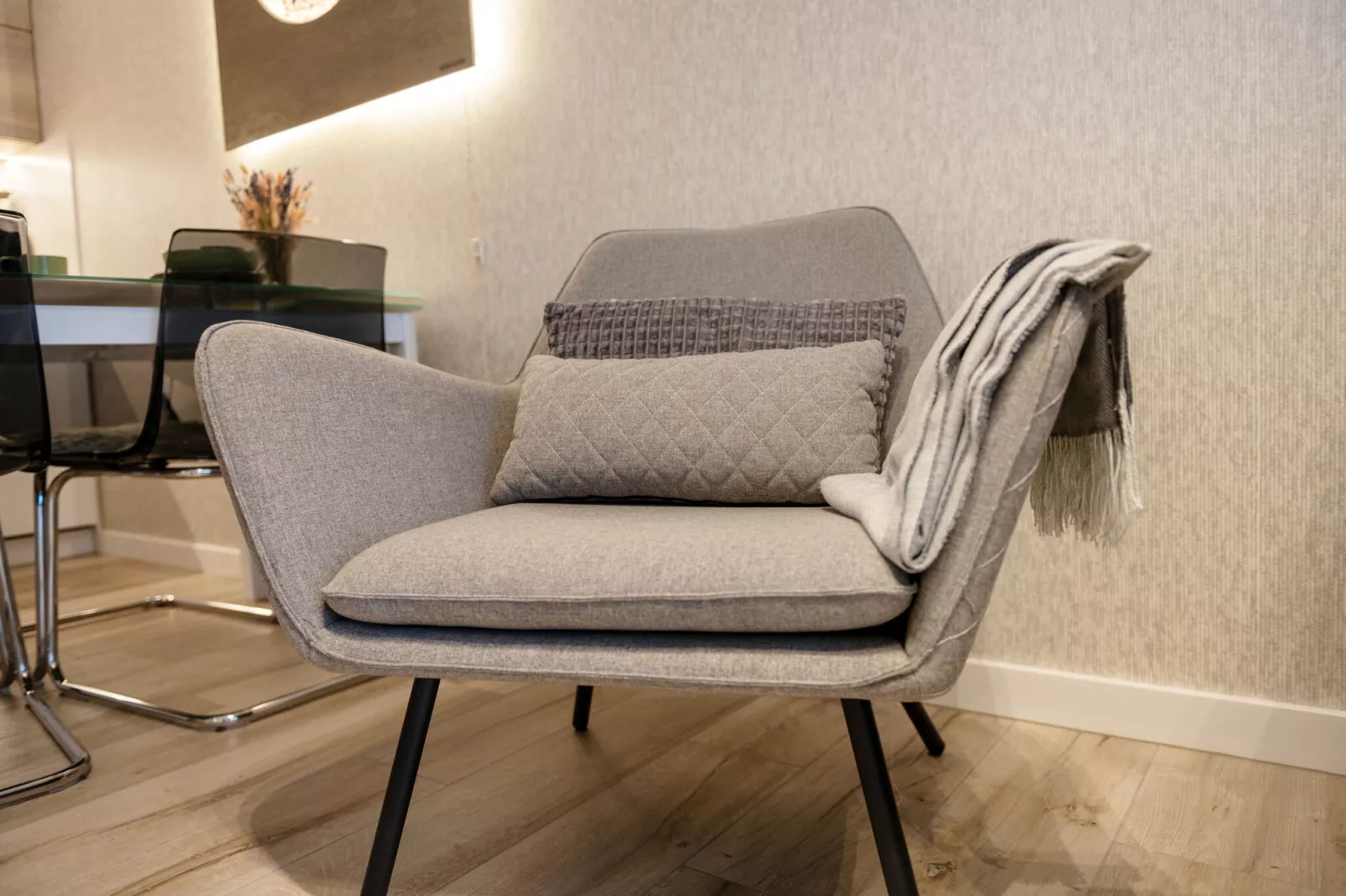 Apartament Platinum Szczecińska 23/46 Rewal-Living room
