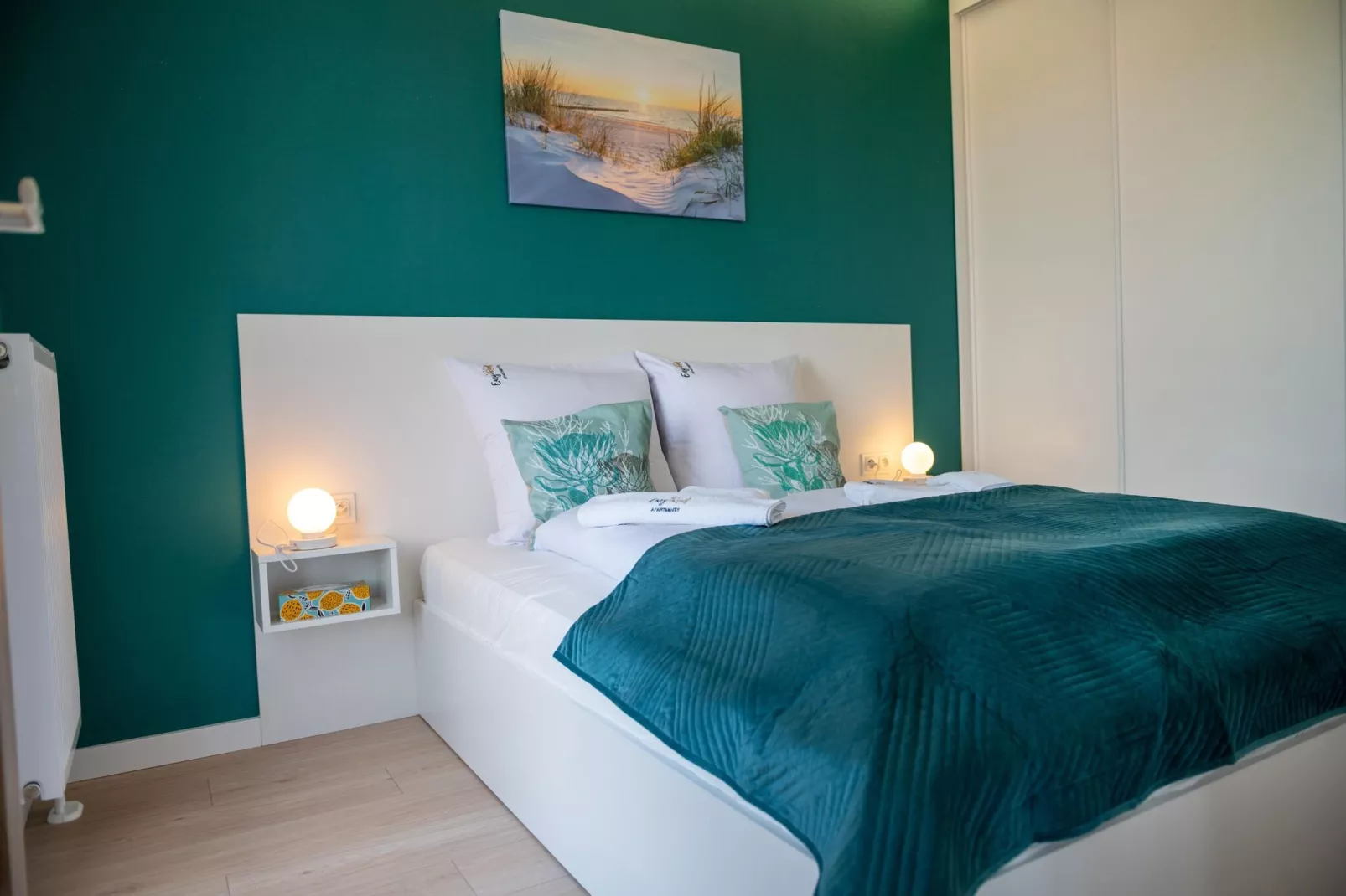 Apartament Pelikana 6 - 15 Rewal-Bedroom