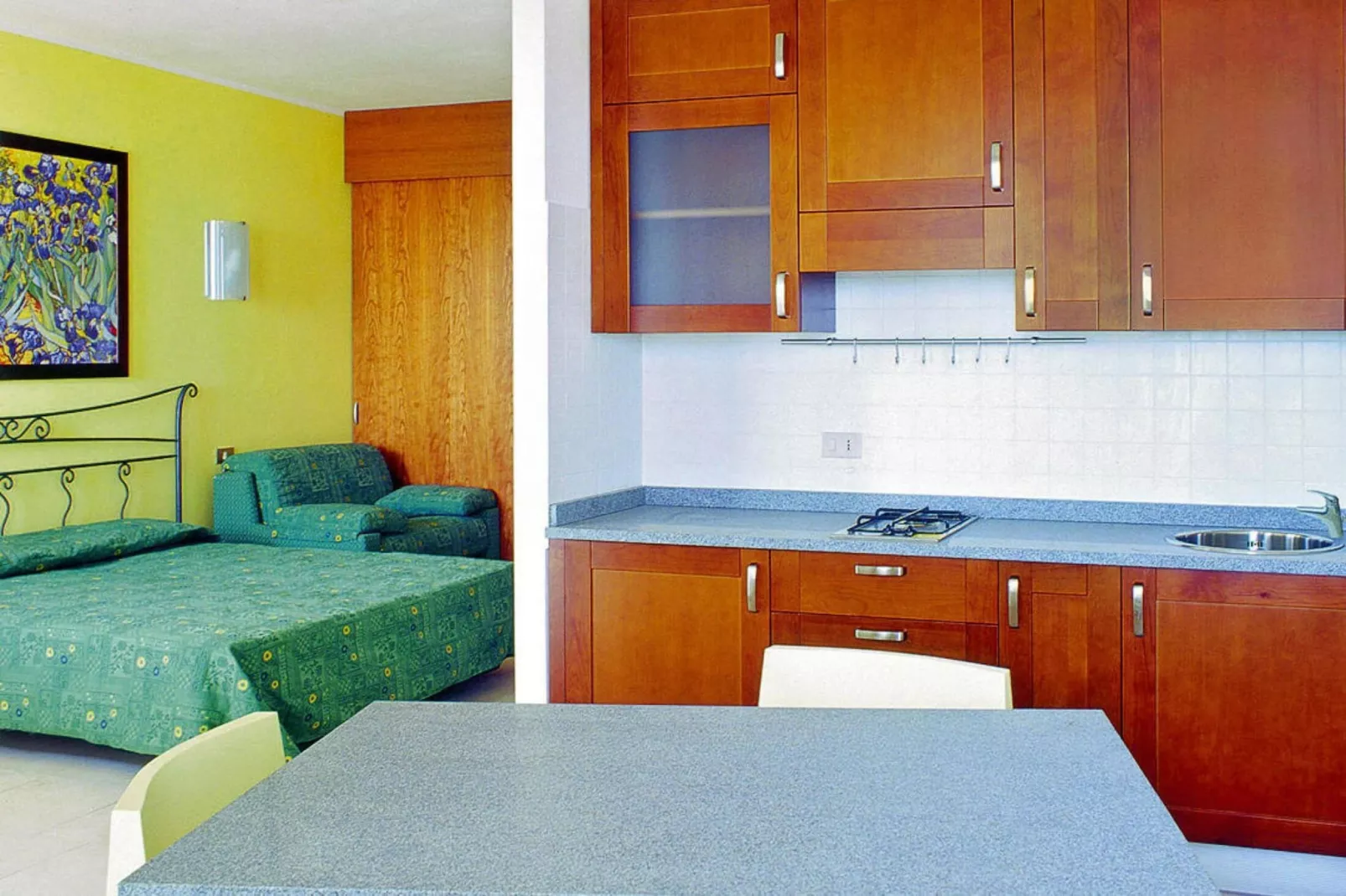Residence Eurobeach, Cavallino-Studio - 30qm 3 Pers. - Küche