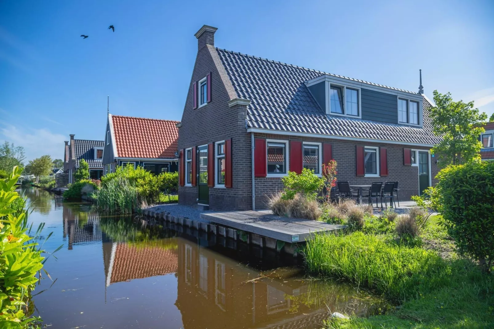 	Waterland  8 personen - Exterior in summer