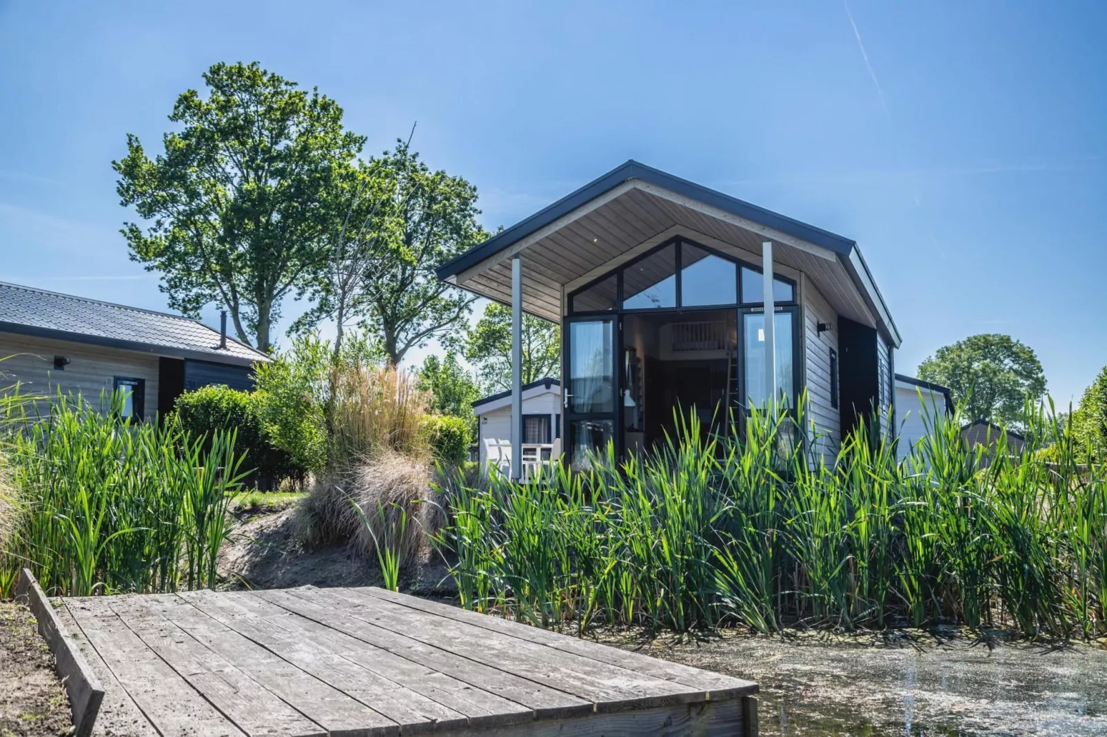 Tiny Lodge  4 personen - Exterior in summer