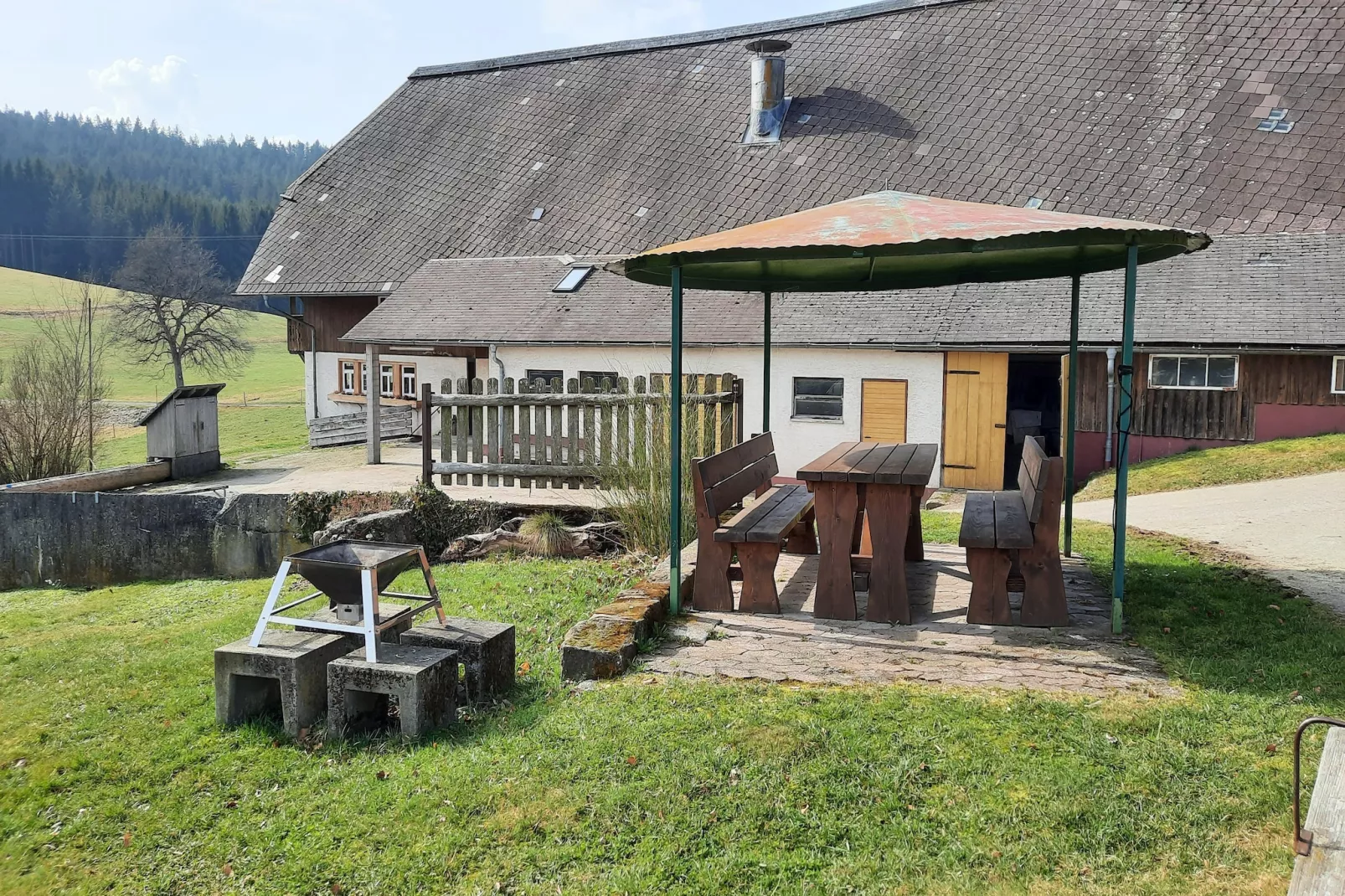 Zuckerbauernhof Weideblick - Jardins en été