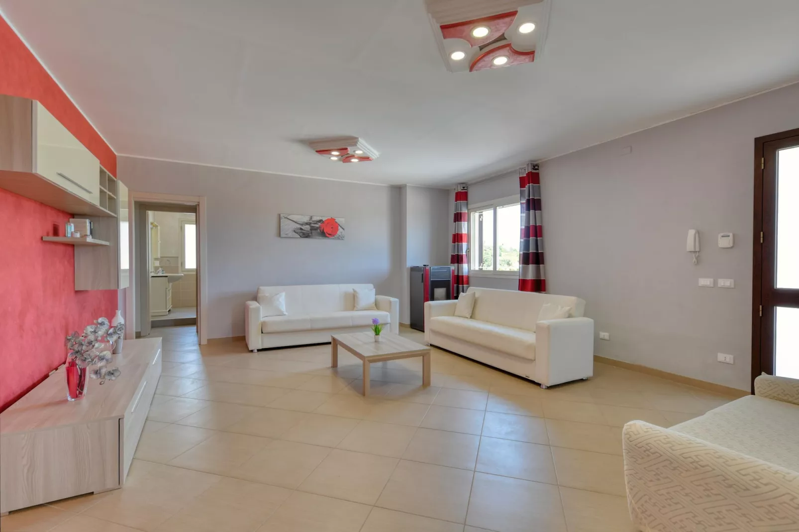 Villa Panorama mit Privatpool - Living room