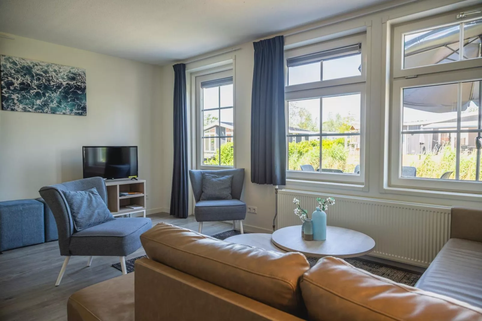 Schermer  6 personen - Living room