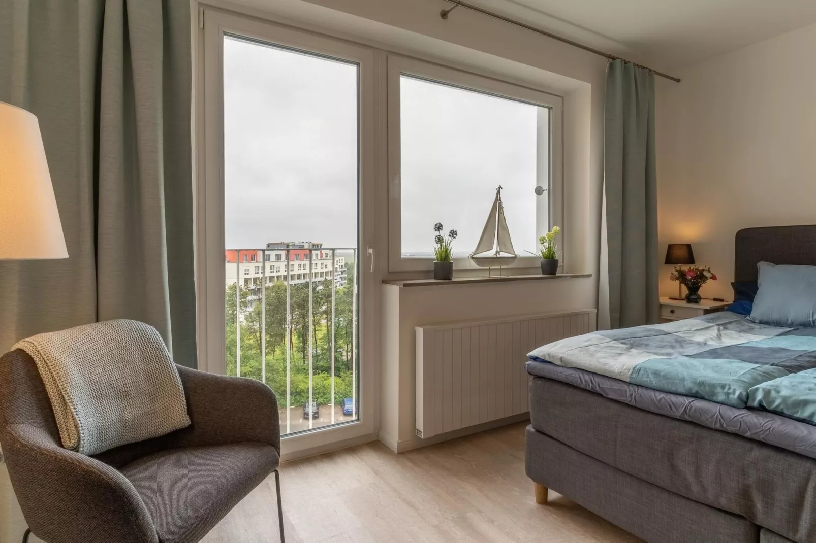 Ferienwohnung Feldlerche St Peter-Ording - Bedroom