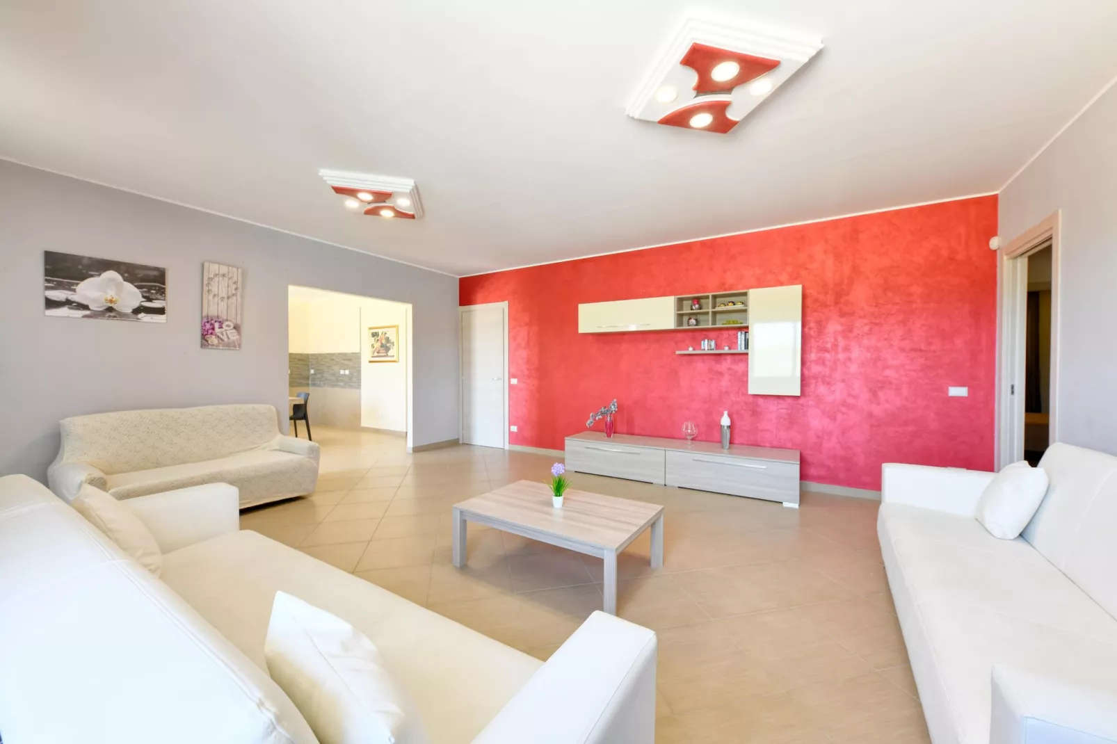 Villa Panorama mit Privatpool - Living room