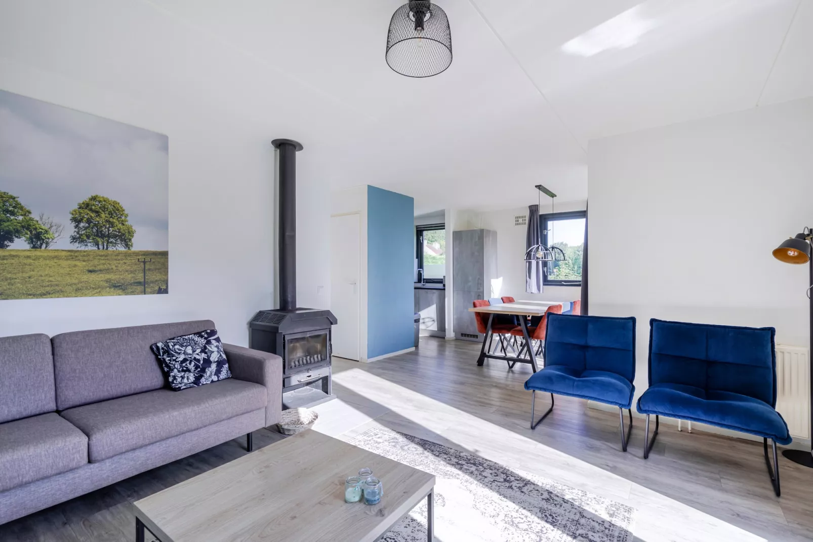 7 - Persoons Forest 217 Sauna Bungalow (copy) (copy) (copy) - Living room