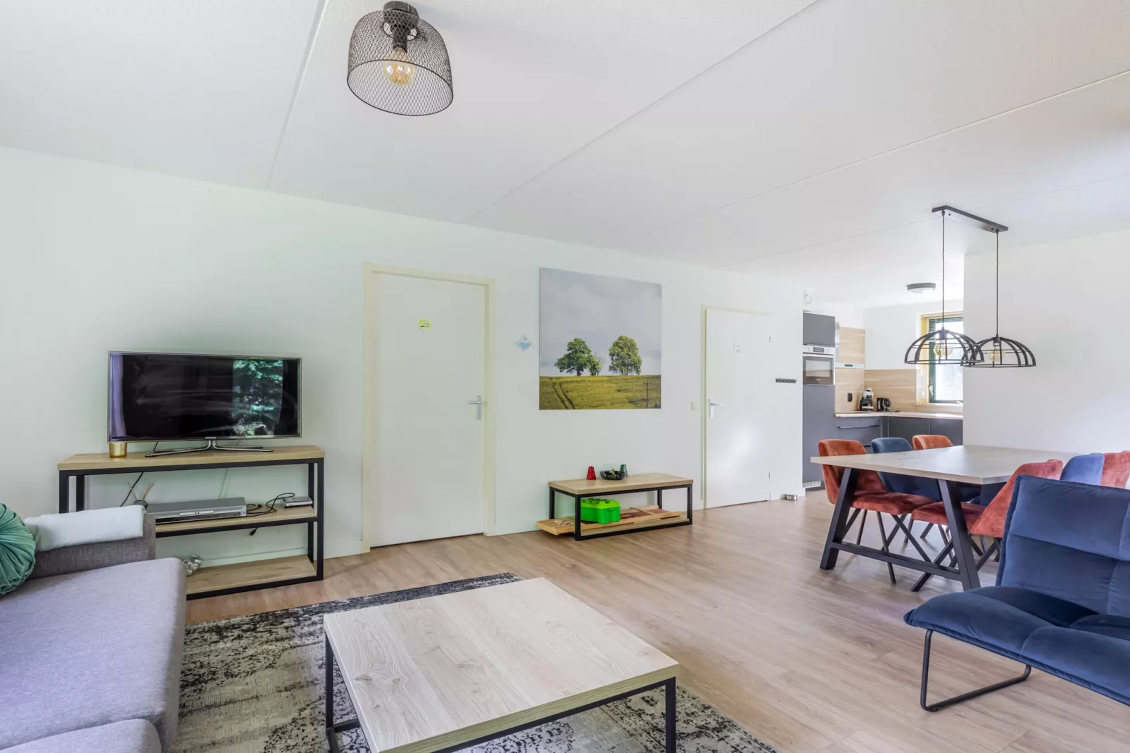 7 - Persoons Forest 217 Sauna Bungalow (copy) (copy) (copy) - Living room