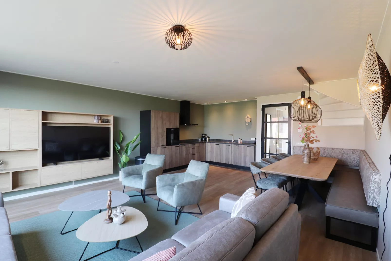 Moderne villa op het Friese platteland - Living room