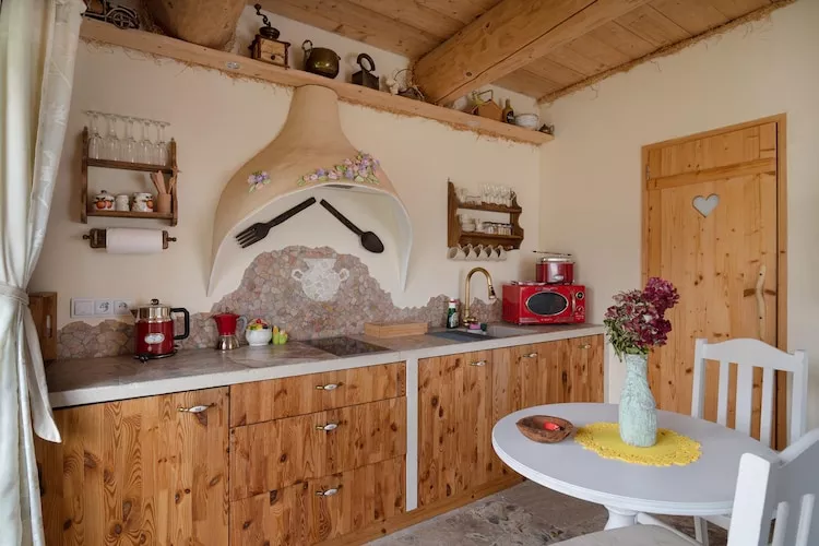 Apartament KWIATOWY Ustronie Morskie - Kitchen