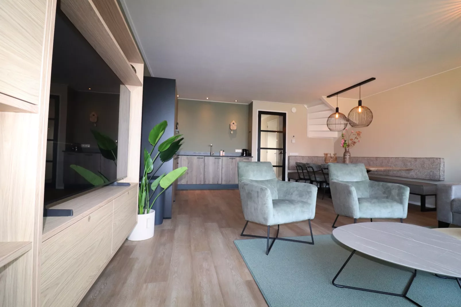 Moderne villa op het Friese platteland - Living room