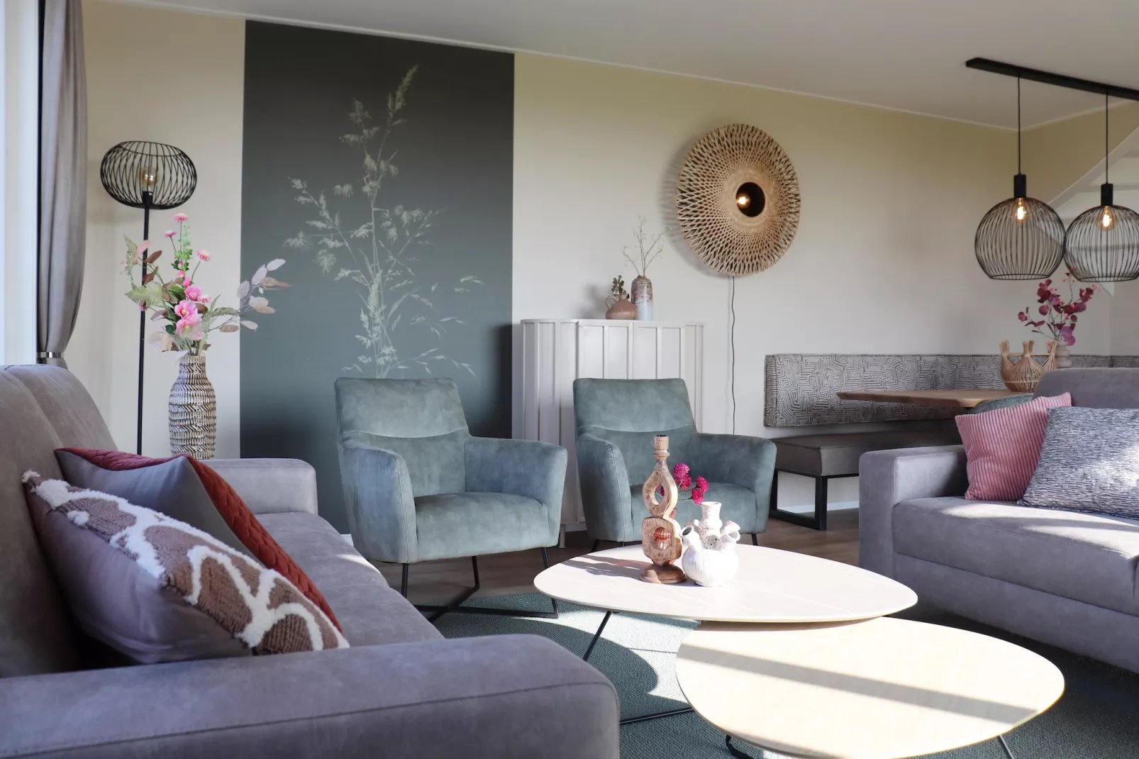 Moderne villa op het Friese platteland - Living room