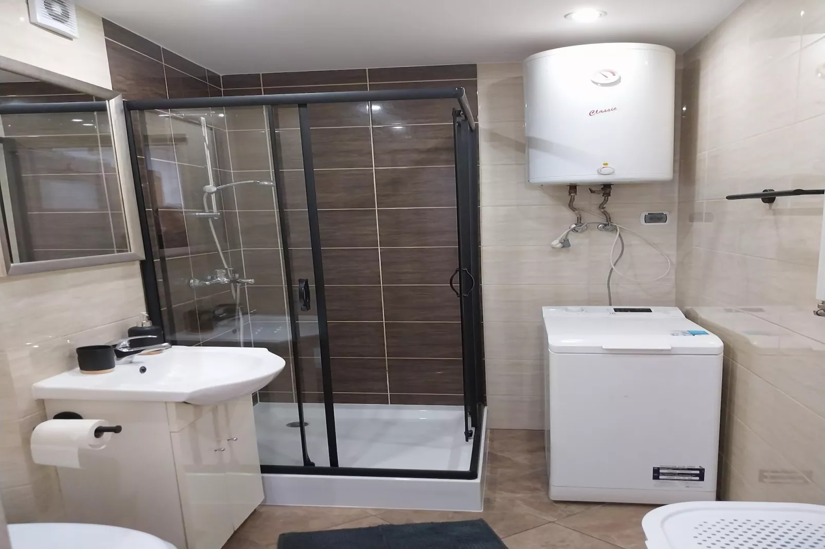 Apartament w Świnoujściu dla 2 osób Rybaki - Bathroom