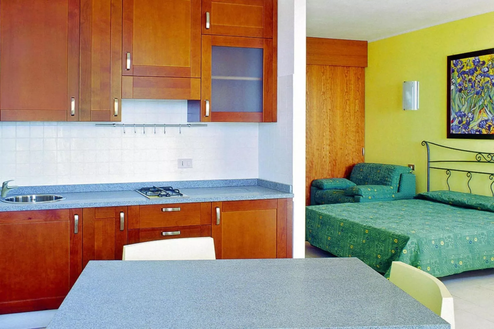 Residence Eurobeach, Cavallino-Studio - 30qm 3 Pers. - Küche