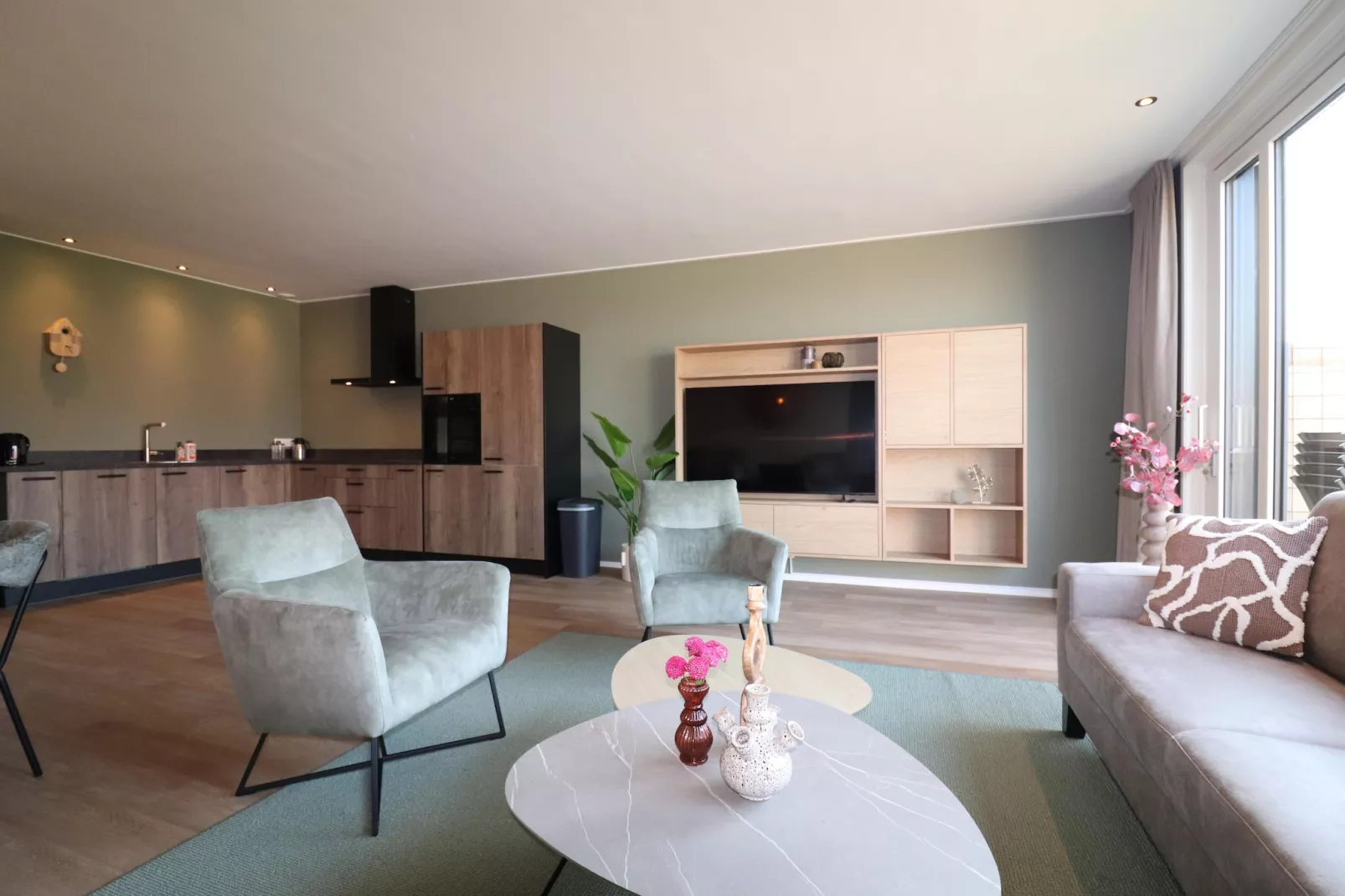 Moderne villa op het Friese platteland - Living room