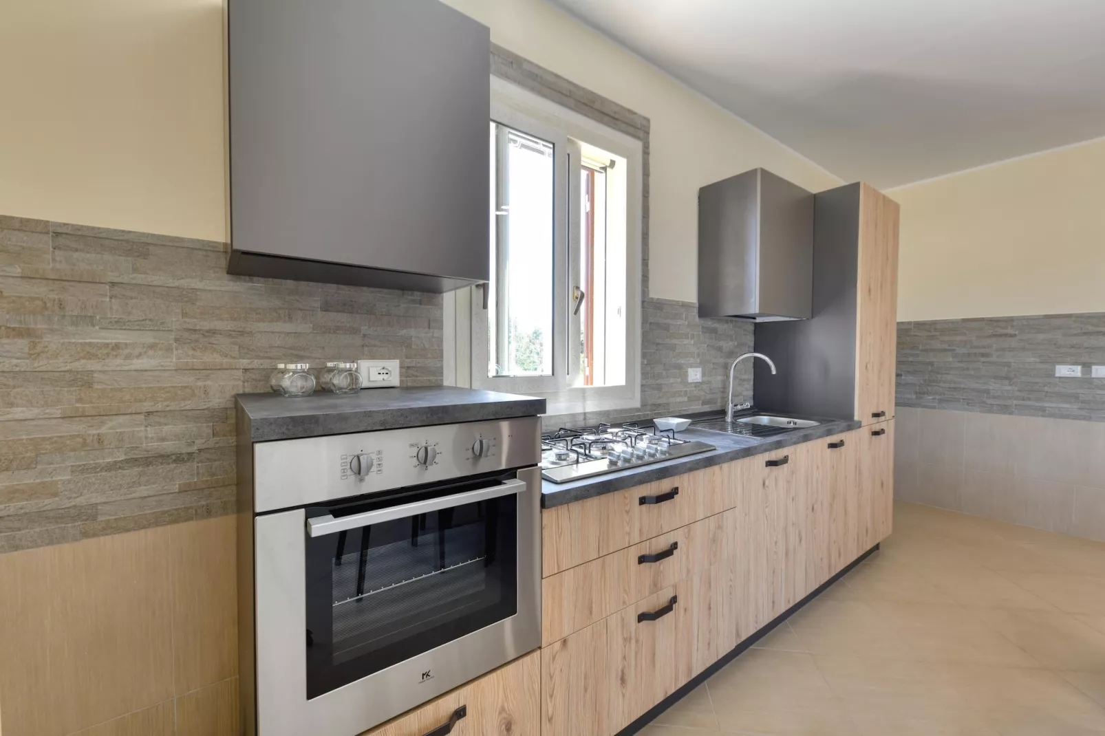 Villa Panorama mit Privatpool - Kitchen