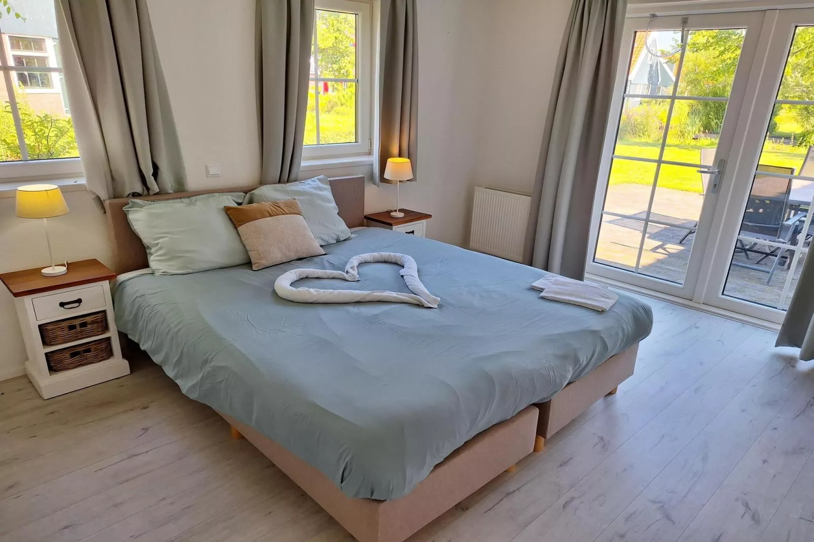 	De Rijp met Sauna  6 personen - Bedroom