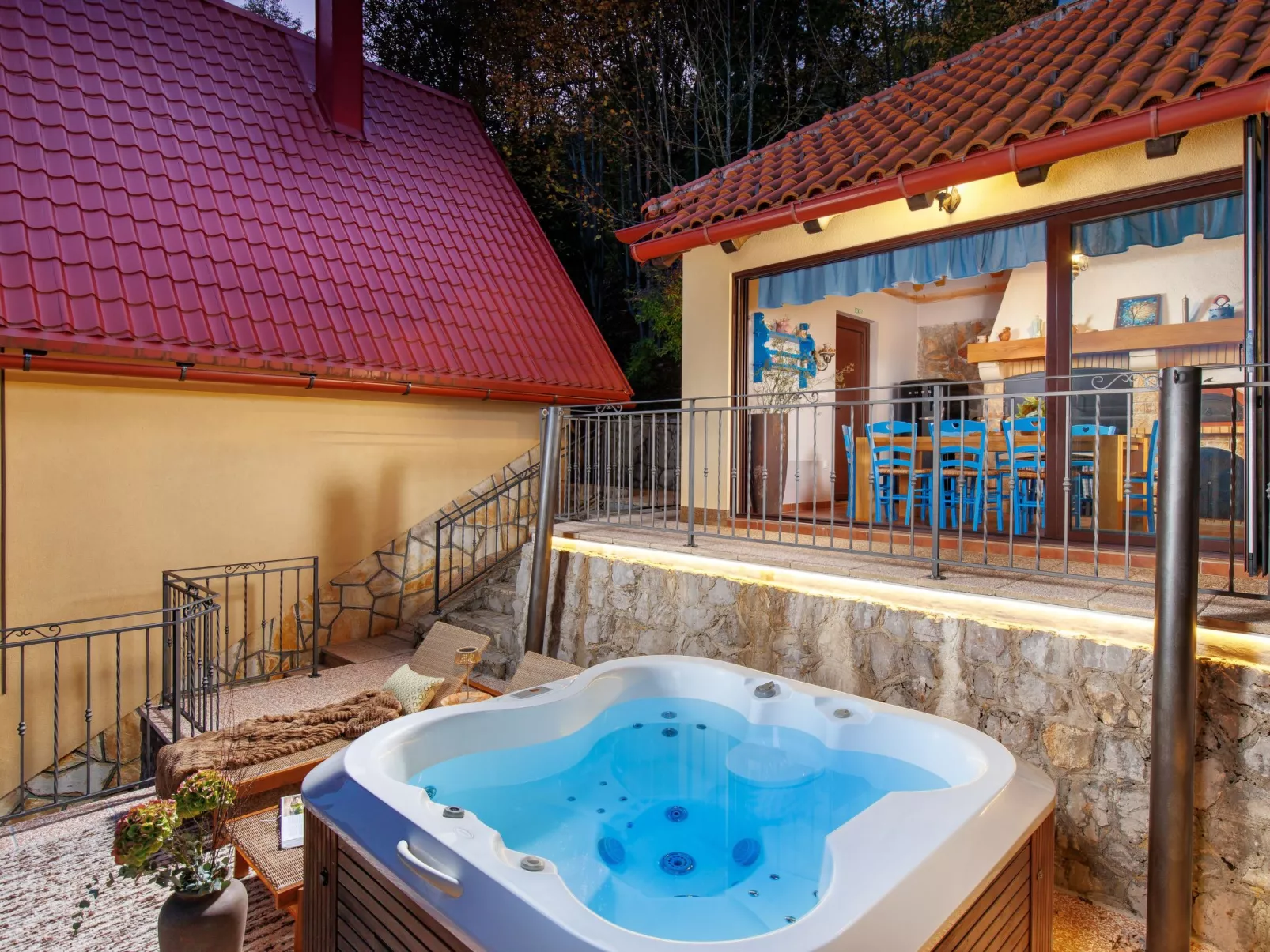 House Hillside Lodge - Draußen