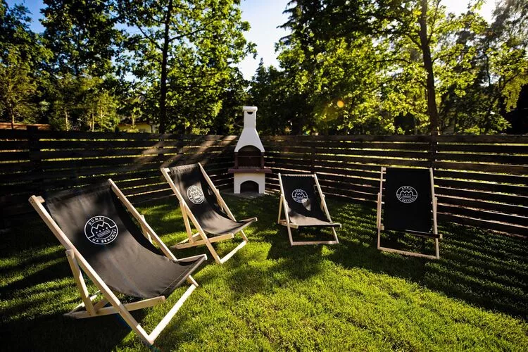 Domki na Brackiej Pobierowo - PREMIUM dla max 5 os-Gardens summer