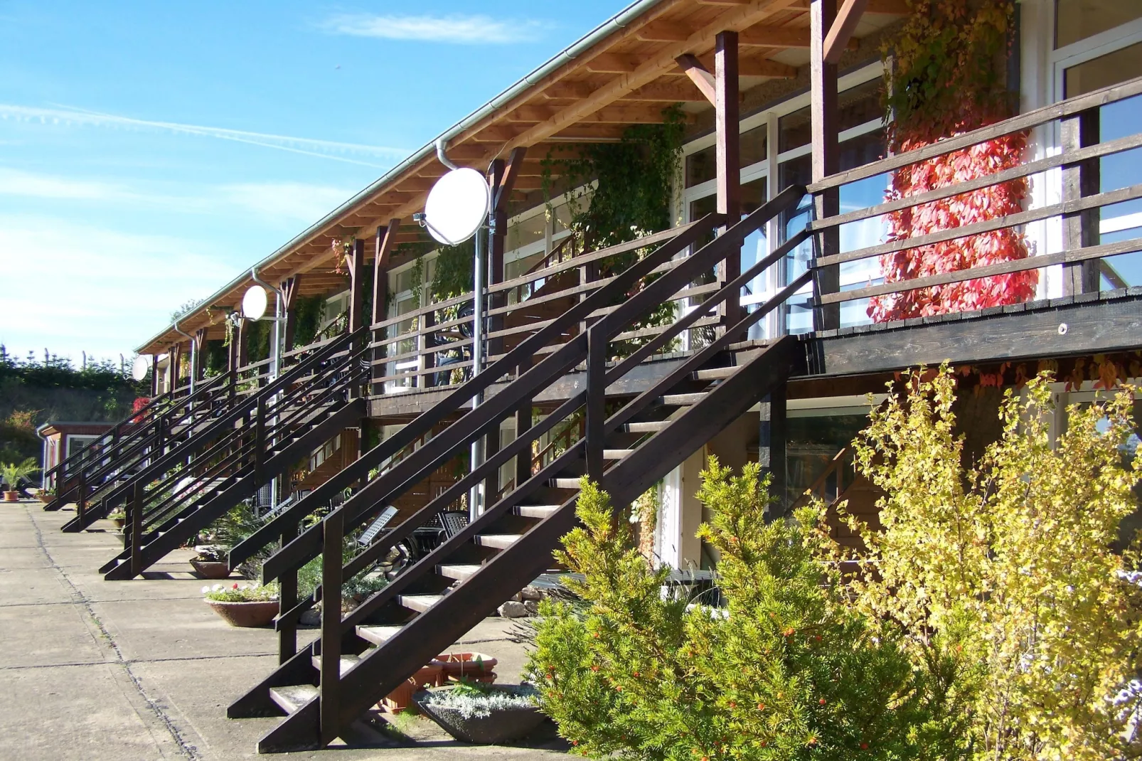 Fewo 06 4 P OG - Außenbereich Sommer