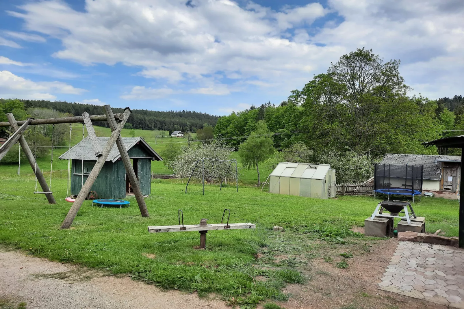 Zuckerbauernhof Weideblick - Jardins en été