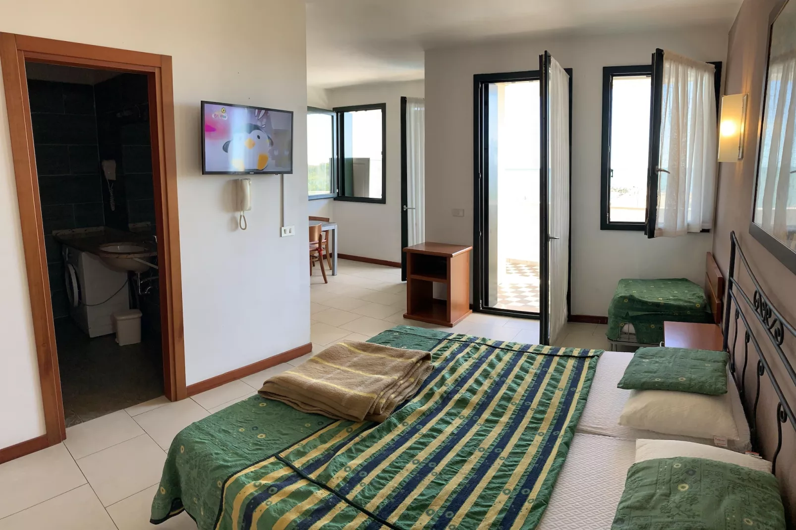 Residence Eurobeach, Cavallino-Studio - 30qm 3 Pers. - Schlafzimmer