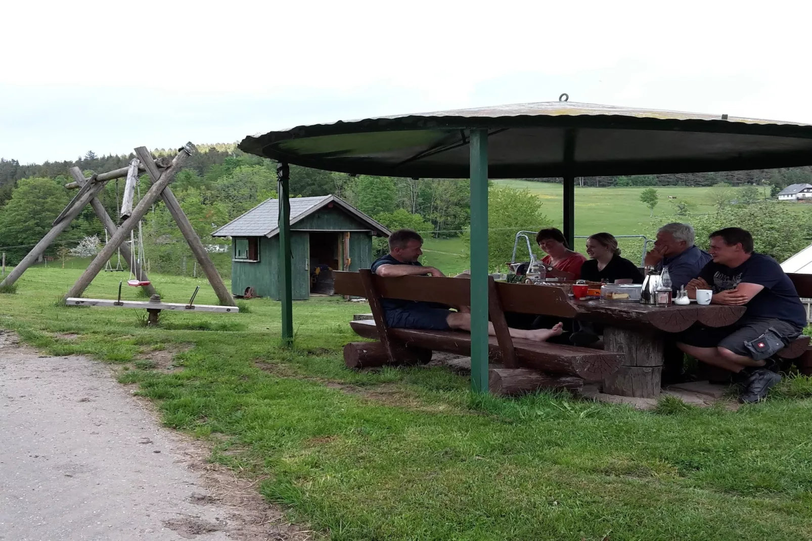 Zuckerbauernhof Weideblick - Jardins en été
