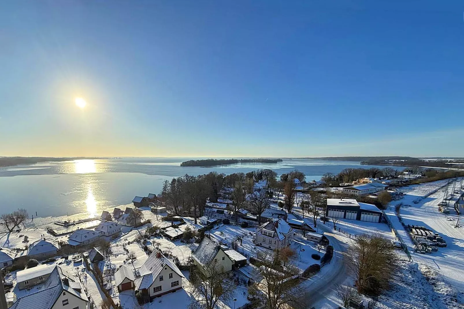Kornloft - Panorama Lake View 9 - Aussicht Winter