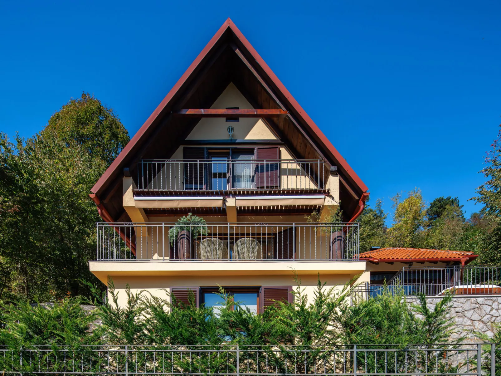 House Hillside Lodge - Draußen