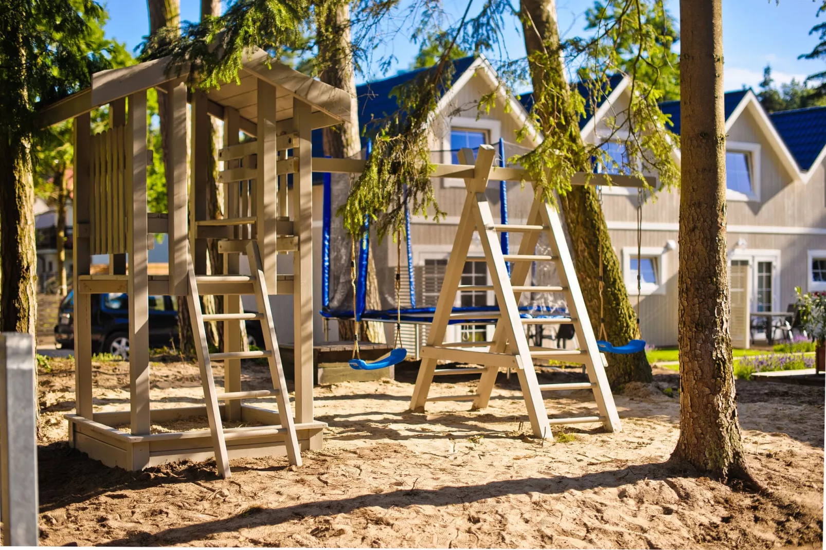 Domki na Brackiej Pobierowo - STANDARD A2 dla max 6 os sob - sob-Gärten Sommer