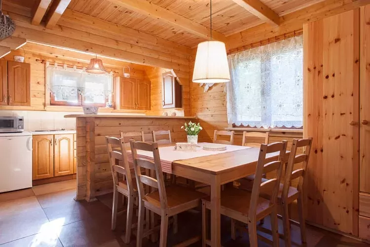 Drewniane domki wakacyjne Pobierowo-Living room
