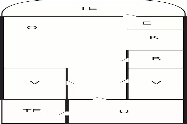 4 Personen Ferienhaus in Thisted-By Traum - Grundriss