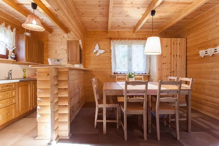 Drewniane domki wakacyjne Pobierowo-Living room