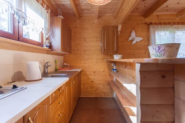 Drewniane domki wakacyjne Pobierowo-Kitchen