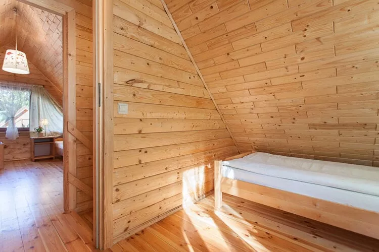 Drewniane domki wakacyjne Pobierowo-Bedroom